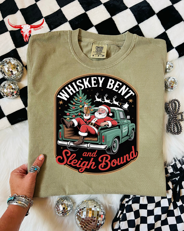 Sleigh Bound Graphic Tee-  MADE TO ORDER**