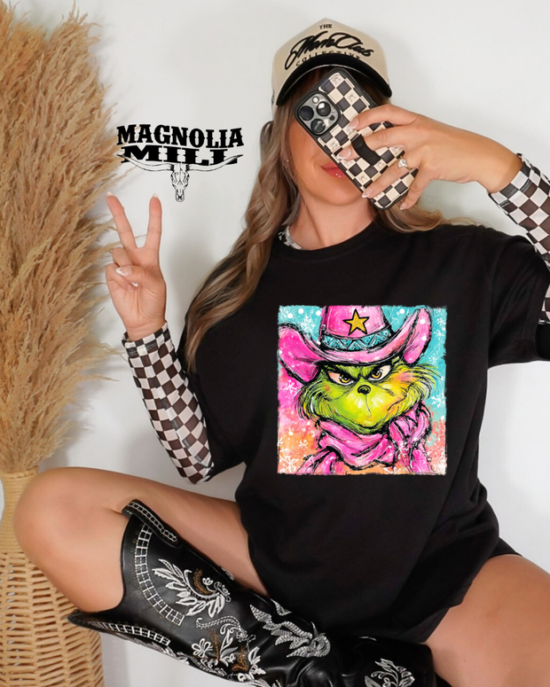 Stealin' Christmas Graphic Tee- MADE TO ORDER**