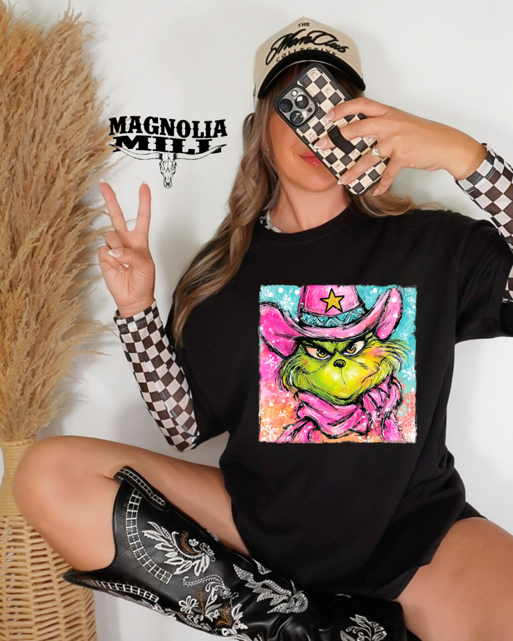 Stealin' Christmas Graphic Tee- MADE TO ORDER**