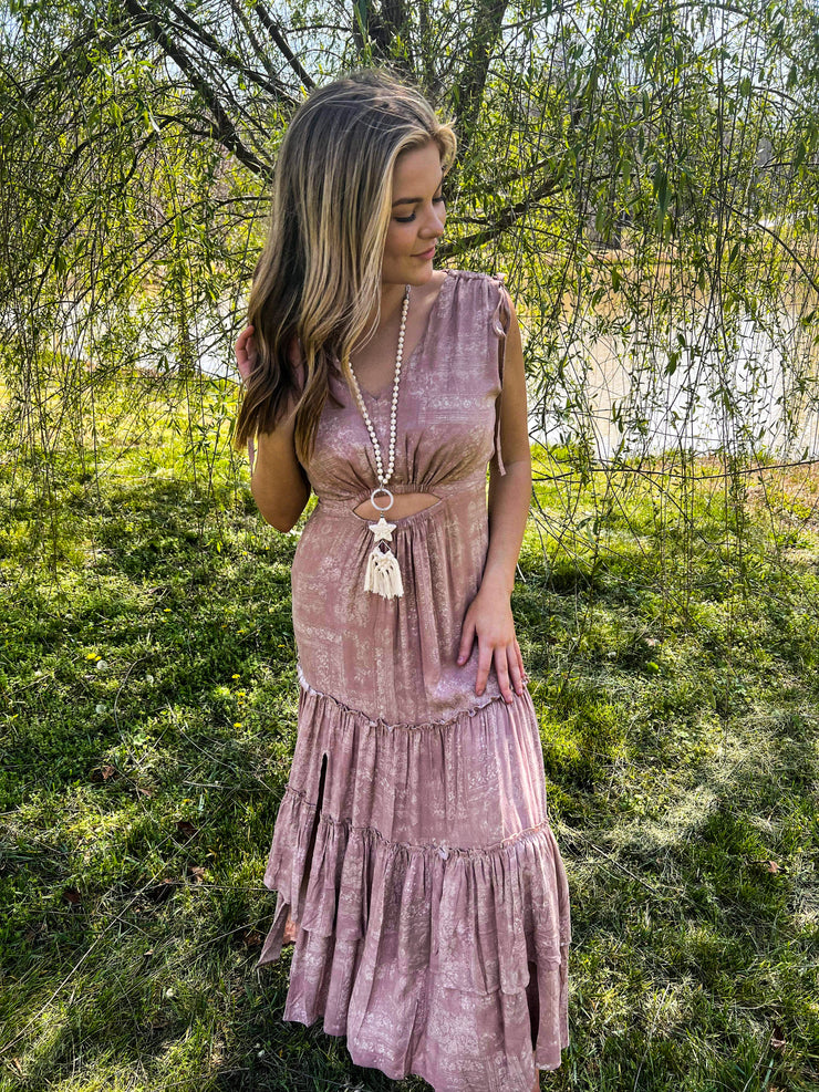 Mauve Chasing Sunsets Dress