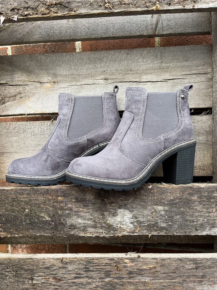 Grey Rocky Boots