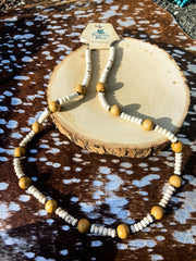 Wood Work Necklace