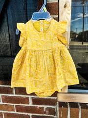 Walking On Sunshine Wrangler Baby Dress