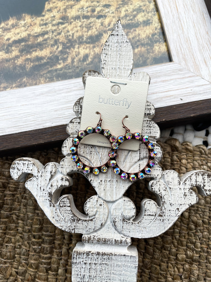 Bronze Myra Hoops