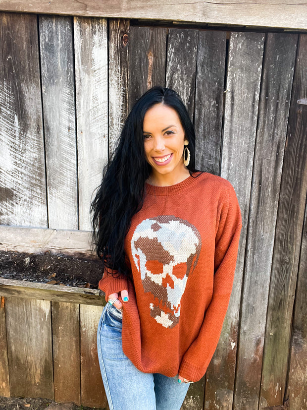 Stella Skull Sweater