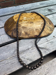 Sydney Shimmer Necklace - Brown