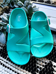 Turquoise Pool Party by Corkys