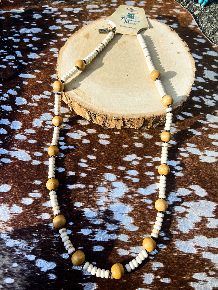 Wood Work Necklace