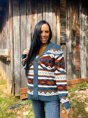 Sutton Retro Wrangler Cardigan