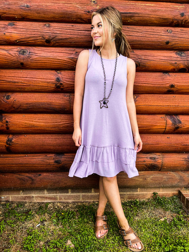 Galloway Dress - Lavender