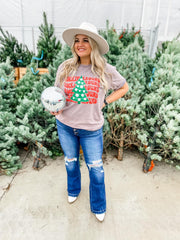Rockin' Round The Disco Ball Tree Graphic