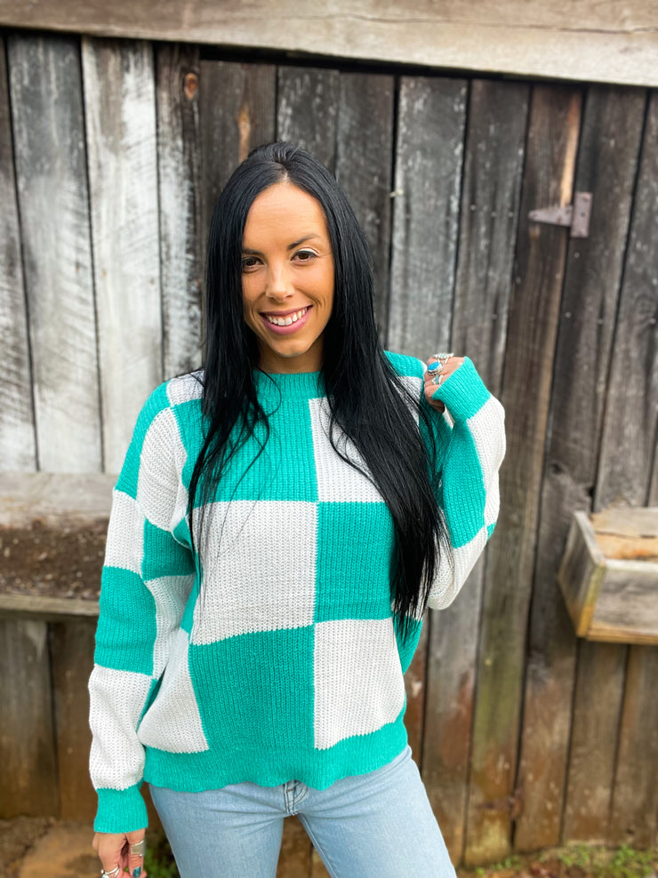 Finish Line Sweater
